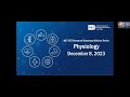 ME/CFS Research Roadmap Webinar - Physiology