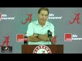 nick saban previews texas alabama game facing former oc steve sarkisian