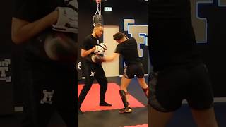 Dutch Kickboxing Pad Work Drills - Developing FAST Hands with Hicham El Gaui \u0026 Mohammed Jaraya