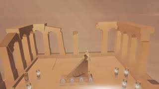 風ノ旅ビト【小ネタ】像の上でクルクル回る《Journey PS4ゲーム》