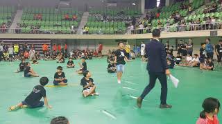 [경산하양 점프윙스줄넘기클럽] 2018.8.11 대한민국학생줄넘기대회 초등3,4학년 왕중왕 신현우 신기록!