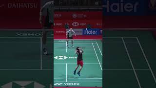 EP-17｜41 Shots Showdown 😳😳. Lee Zii Jia (李梓嘉). vs Viktor Axelsen (安赛龙) #shorts #badminton