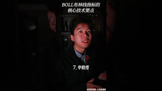 ✍🏻BOLL布林线指标的核心技术要点 #boll #股票 #投资 #交易