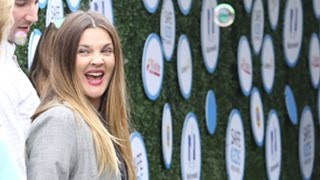 Drew Barrymore Drops By The Safe Kids Day Event