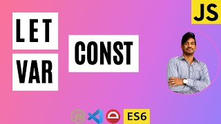 Difference between let, var & const | Protractor tutorial | JavaScript ES6 | LetCode
