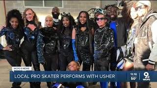 Cincinnati native performs with Usher at Super Bowl