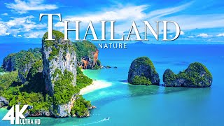 FLYING OVER THAILAND 4K UHD - Relaxing Music Along With Beautiful Nature Videos - 4K UHD TV