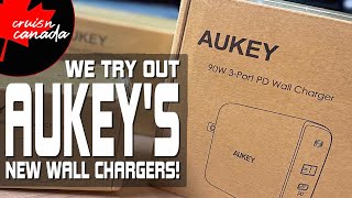 We Take A Look At the Aukey USB/USB C Power Wall Adapters!