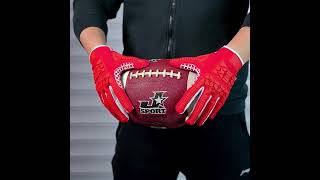 Seibertron Adult Full Finger Lineman 2.0 Padded Palm Football Receiver Gloves 🧤💥#motorcyclegloves