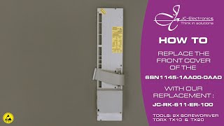 Instruction video: front cover replacement 6SN1145-1BA02-0CA0