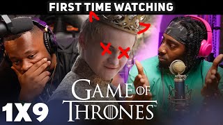 FINALLY WATCHING GAME OF THRONES 1X9 REACTION & REVIEW 