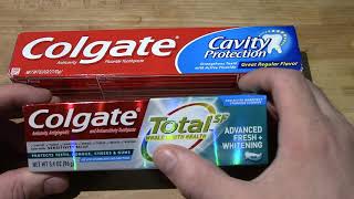 Colgate Toothpaste Ingredients