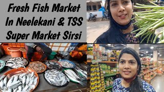 ಸಿರ್ಸಿಯಲ್ಲೊಂದು ಸೂಪರ್ ಆದ TSS|ಫ್ರೆಶ್ ಫಿಶ್ ಸಿಗೋ ಫಿಶ್ ಮಾರ್ಕೆಟ್|Usha's lifestyle channel.