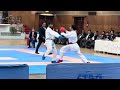 vaibhav walia vs paramjeet all india inter university karate championship 2023 24 chandigarh