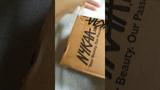 #Nykaa unboxing 😘😘😘😘