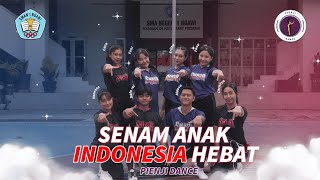 Senam Anak Indonesia Hebat - PIENJI DANCE @SMANegeri1Ngawi