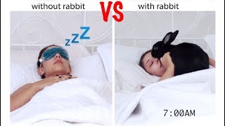 Life with a rabbit VS. without a rabbit