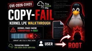 Tryhackme Cve 2026 31431 Copy Fail Walkthrough 2026