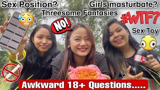 Awkward Juicy QNA With My Girls @laxmishrestha @kanchankoiralaakakk