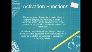 Python Genetic Algorithm Part 17 Activation Functions