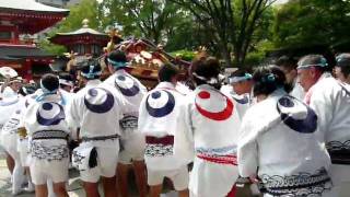 2011年8月16日千葉神社大祭　宮出し