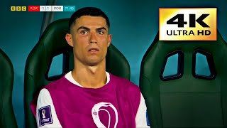 Cristiano Ronaldo RARE world cup sad 4k clip ultra HD | free clips for editing