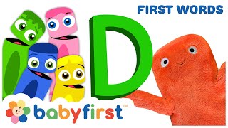 Toddler Learning Video Words w Color Crew | Baby Learning First Words & ABC Alphabet | Baby First TV