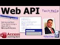 Retrieving Real-Time Data Using a Web API in Microsoft Access