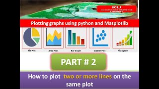 Plotting graphs Python and Matplotlib: Plot two or more lines on the same plot IN 5 MIN -PART #2 -