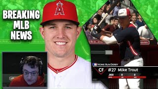 Mike Trout Signs for 12 years 430 million (MLB News)