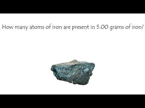 How many atoms are in FE?