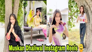 Muskan Dhaliwal New Instagram Reels 🥰 || Muskan Dhaliwal New video #Shorts #Viral