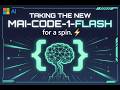 Taking the new MAI-Code-1-Flash Model for a Spin in Copilot CLI