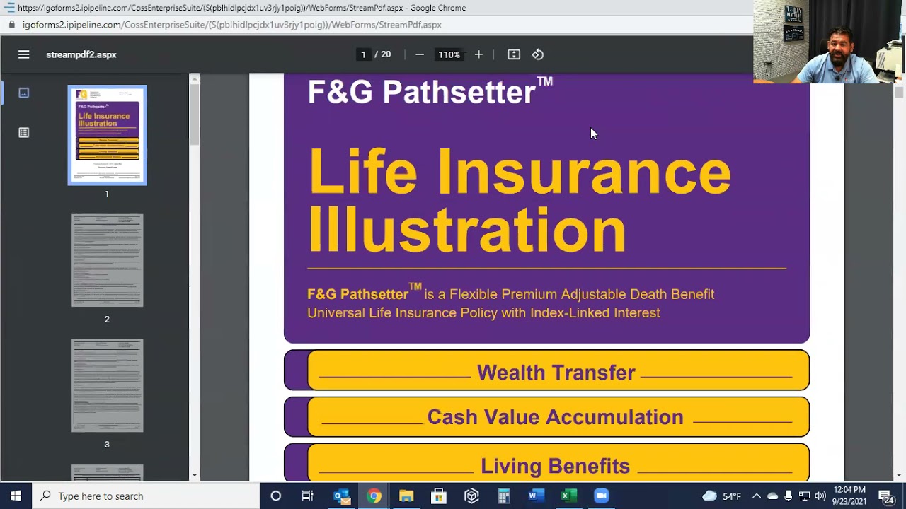 F&G IUL Illustration - How To Create A Tax-Free Retirement! - YouTube