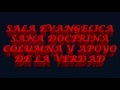 sala evangÉlica himno yo no soy cantor