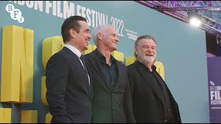Colin Farrell and Brendan Gleeson on the Banshees of Inisherin red carpet | BFI LFF 2022