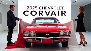 2025 Chevrolet Corvair Finally Launched – Chevy's Iconic Comeback!