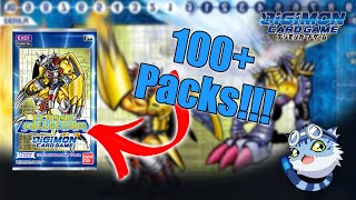 Opening Over 100 Packs of Digimon Classic Collection!!!! Digimon TCG EX1 BT6