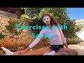 Yoga with Sandy Nekochan! My first video! Let's exercise together!