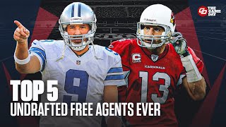 Top 5 Undrafted Free Agents in NFL History! | The Game Day Power Rankings