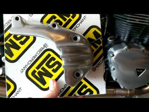 Triumph Thruxton 900 Sprocket Cover Upgrade Triumph Thruxton 900 Sprocket Cover Upgrade