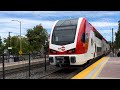 [Bring in the KISSes] Caltrain Stadler KISS EMU in Local Service 240 Soft Launch SF to San Antonio