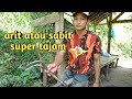 cara mengasah arit atau sabit yang benar‼️ala peternak sapi tradisional