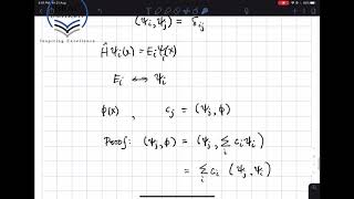 Q1+L9V4: Time Evolution of Arbitrary States