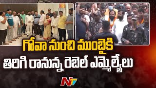 Shiv Sena Rebel MLAs to Reach Mumbai | Ntv