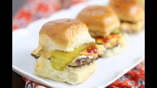 Oven Baked Burger Sliders-Krystal and White Castle Burger Copycat