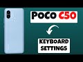 POCO C50 Keyboard Settings || How to change Keyboard Settings