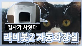 고양이 자동화장실 라비봇2