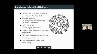 Self-Supervised Learning of Generative Spin-Glasses with Normalizing Flows
