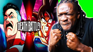 Omni-Man VS Bardock | DEATH BATTLE! (REACTION)